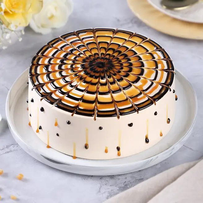 Butterscotch Anniversary Cake